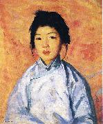 Robert Henri Tam Gan oil